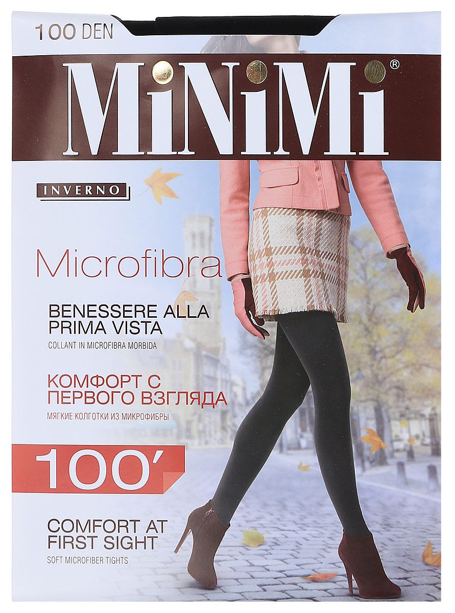  Minimi Microfibra 100 Nero 4, : Nero ().  4