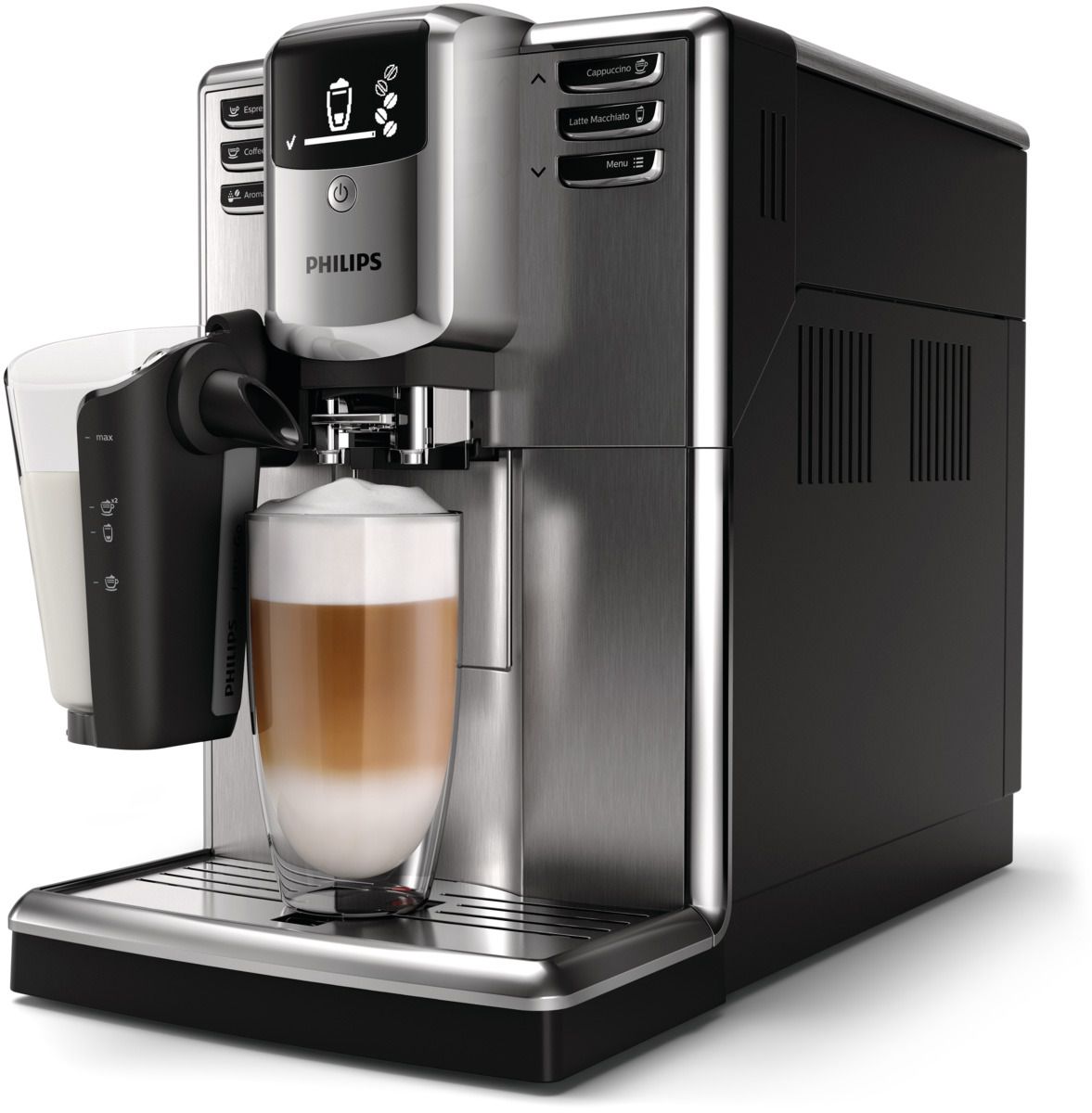  Philips Series 5000 EP5035/10 LatteGo, Silver Black