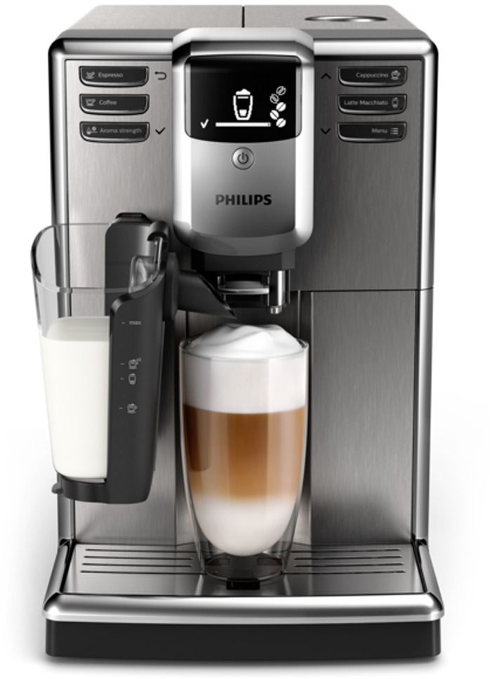  Philips Series 5000 EP5035/10 LatteGo, Silver Black