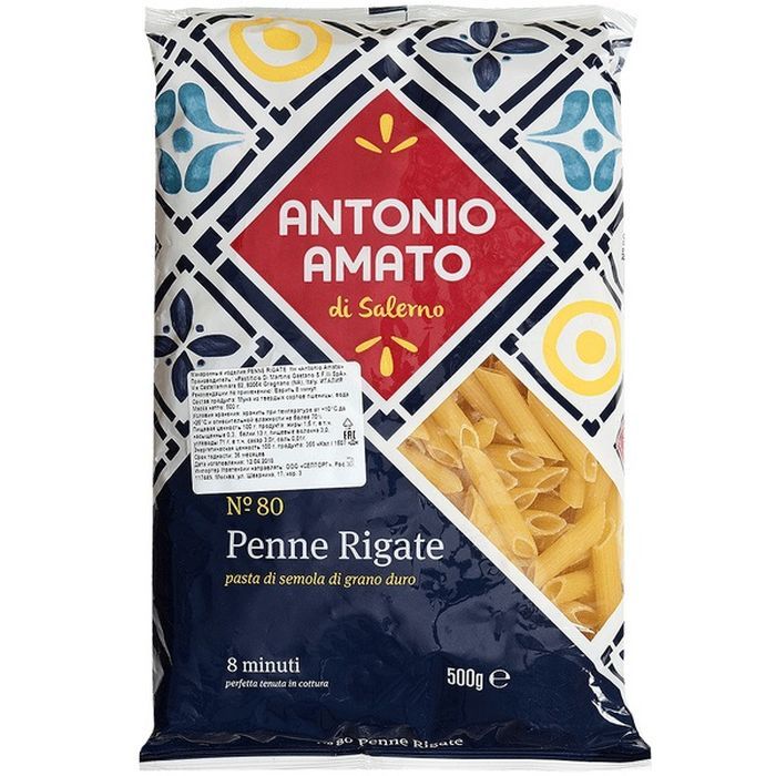   Antonio Amato PENNE RIGATE (), 500 