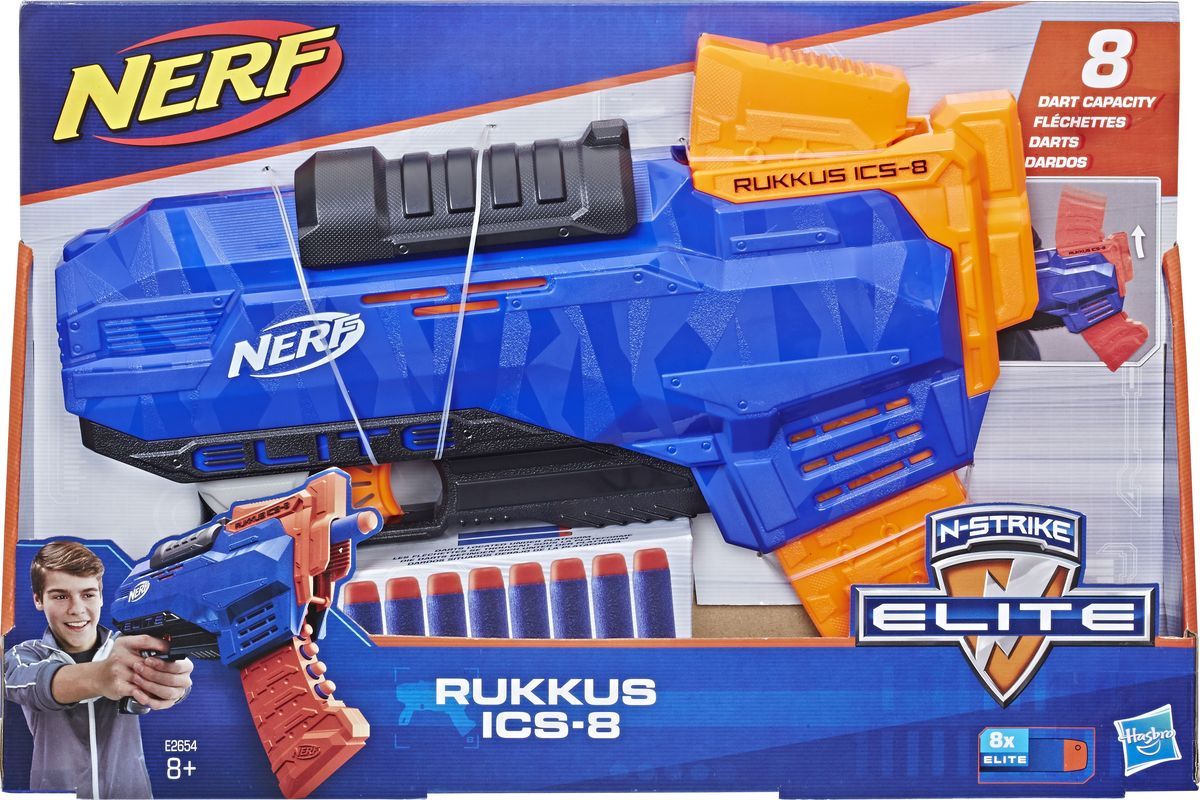  Nerf Elite Ruckus ICS-8 + 8 , E2654EU4